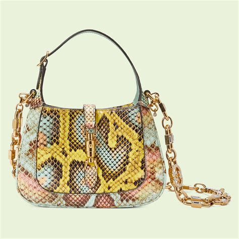 borsa gucci pitone|Gucci.